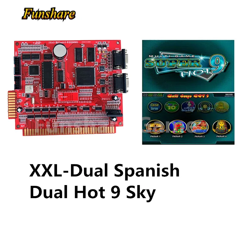 

Dual Hot 9 Sky Spanish Version Slots Machine Casino Gambling Multi Games