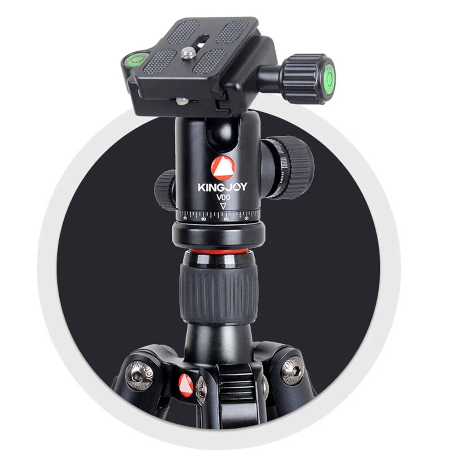 Штатив из углеродного волокна с панорамной шаровой головкой для камеры Nikon Canon Sony