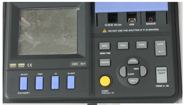 

500V Mega-ohm megger Insulation Resistance Meter