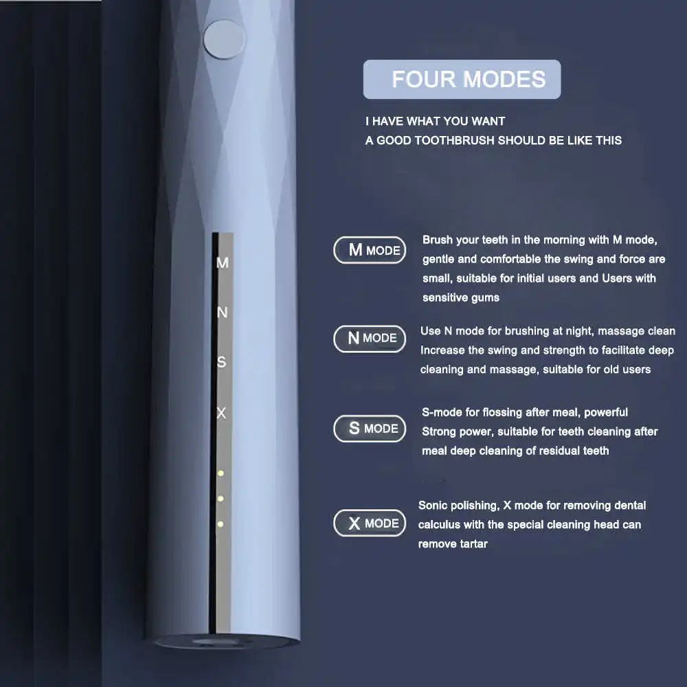 

Electric Toothbrush Magnetic levitation Sonic Toothbrush Inductive Charging Automatic Ultrasonic Toothbrush To Clean Teeth
