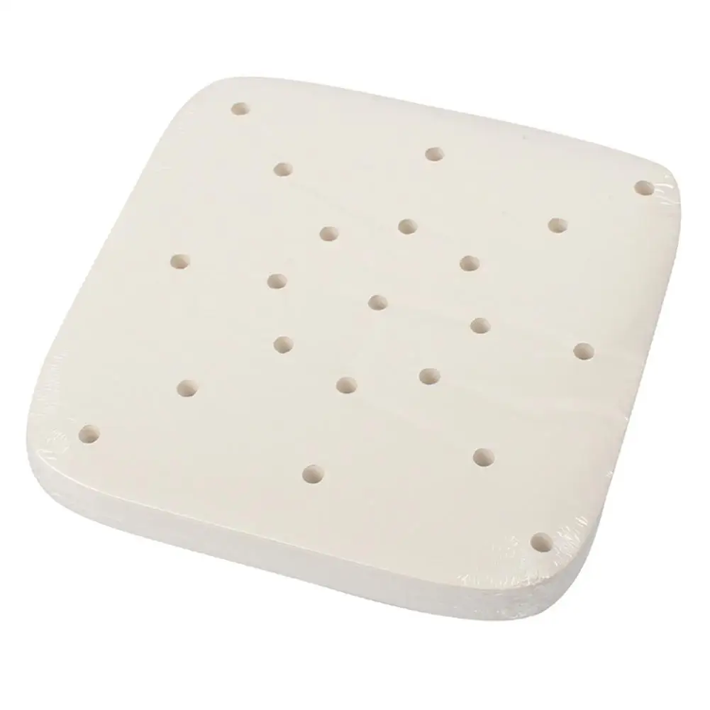 

100Pcs/Set Air Fryer Parchment Paper Liners Square Baking Non-Stick Air Fryer Pad Paper Kitchen Oven Oil Absorbing Supplies