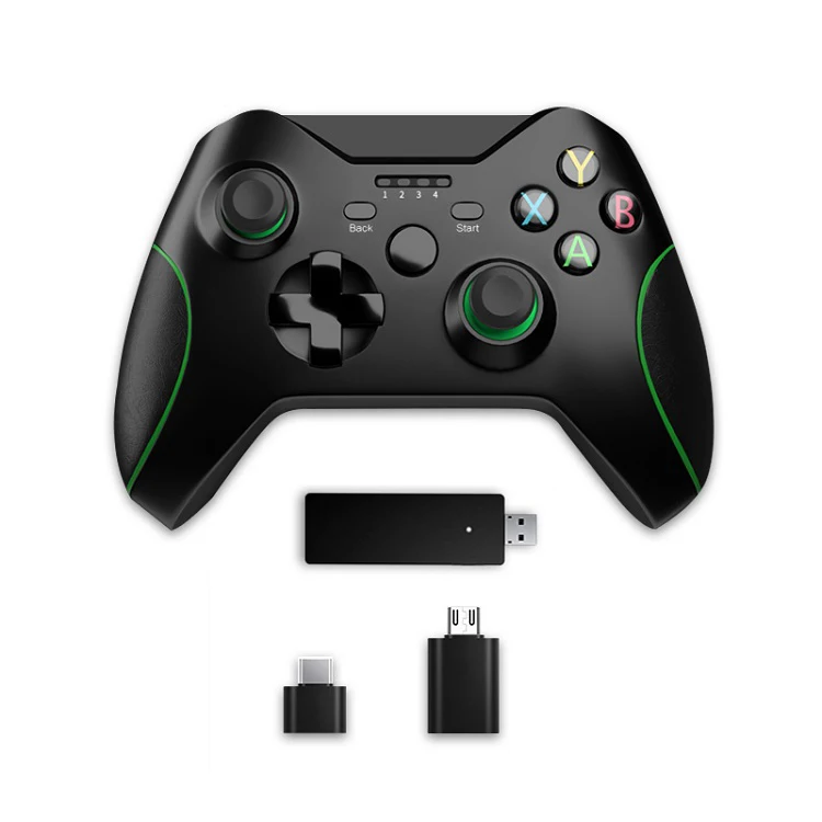 Standard add Plug Беспроводной игровой Геймпад контроллер для Xbox One консоль контроллер для PS3 Джойстик для ПК Android телефон геймпады 2,4G для Win7/8/10 - Цвет: Standard add Plug