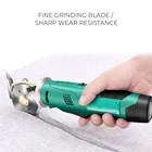 Портативный беспроводной электрический нож для ткани, 12 В, перезаряжаемые электрические ножницы ткань кожа сукно, швейный режущий нож