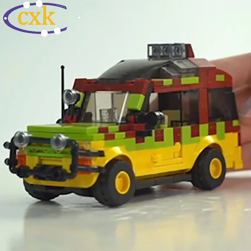 Высокотехнологичный в стиле Парк Юрского периода Тур автомобиля блоки кино мир