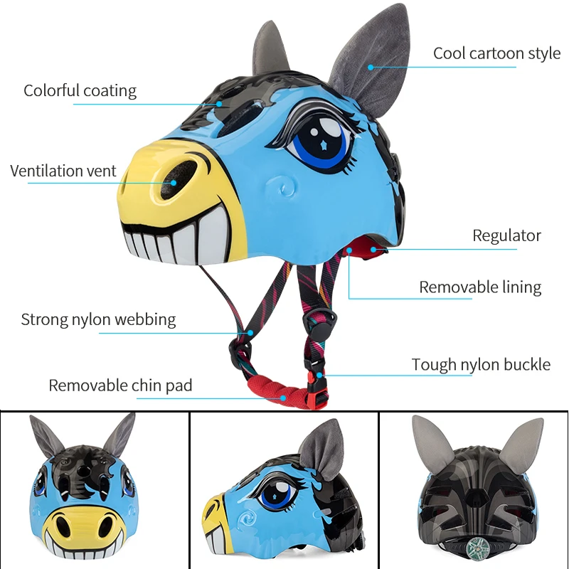 Детские велосипедные шлемы Детский велосипедный шлем высокой плотности ПК