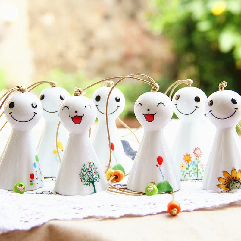 Керамические японские колокольчики солнечный колокольчик украшение двери и