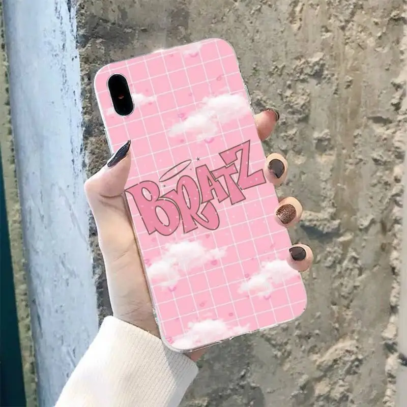 TOPLBPCS lovely Doll Bratz Soft Rubber Phone Cover for iPhone 8 7 6 6S Plus X 5S SE 2020 XR 11 12 pro XS MAX | Мобильные телефоны и