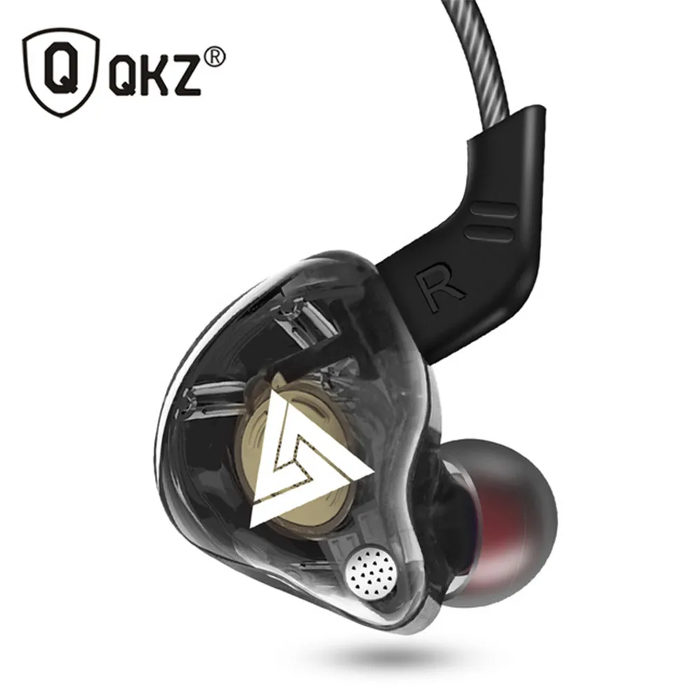 QKZ AK6 универсальные 3 5 мм спортивные наушники вкладыши HiFi Sound для телефонов и