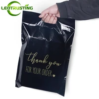 general use thanks poly mailer adhesive envelopes bag black white courier dress t shirt trousers sweater shoes portable pouches