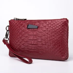 New Alligator Leather Coin Purses Womens Cowhide Change Money Bag
Zipper Pocket Wallets Key Card Holder Fashion Clutch Pouch 18 USD