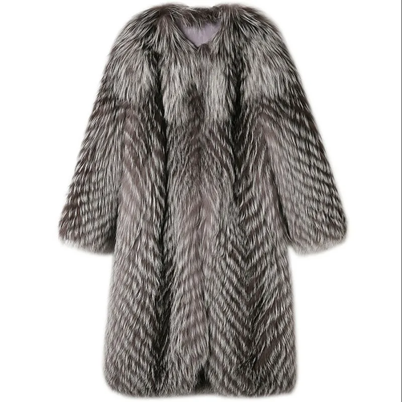 

Autumn/winter new ladies fur coat imitation fox fur long coat fashion faux fur coat winter jackets B242