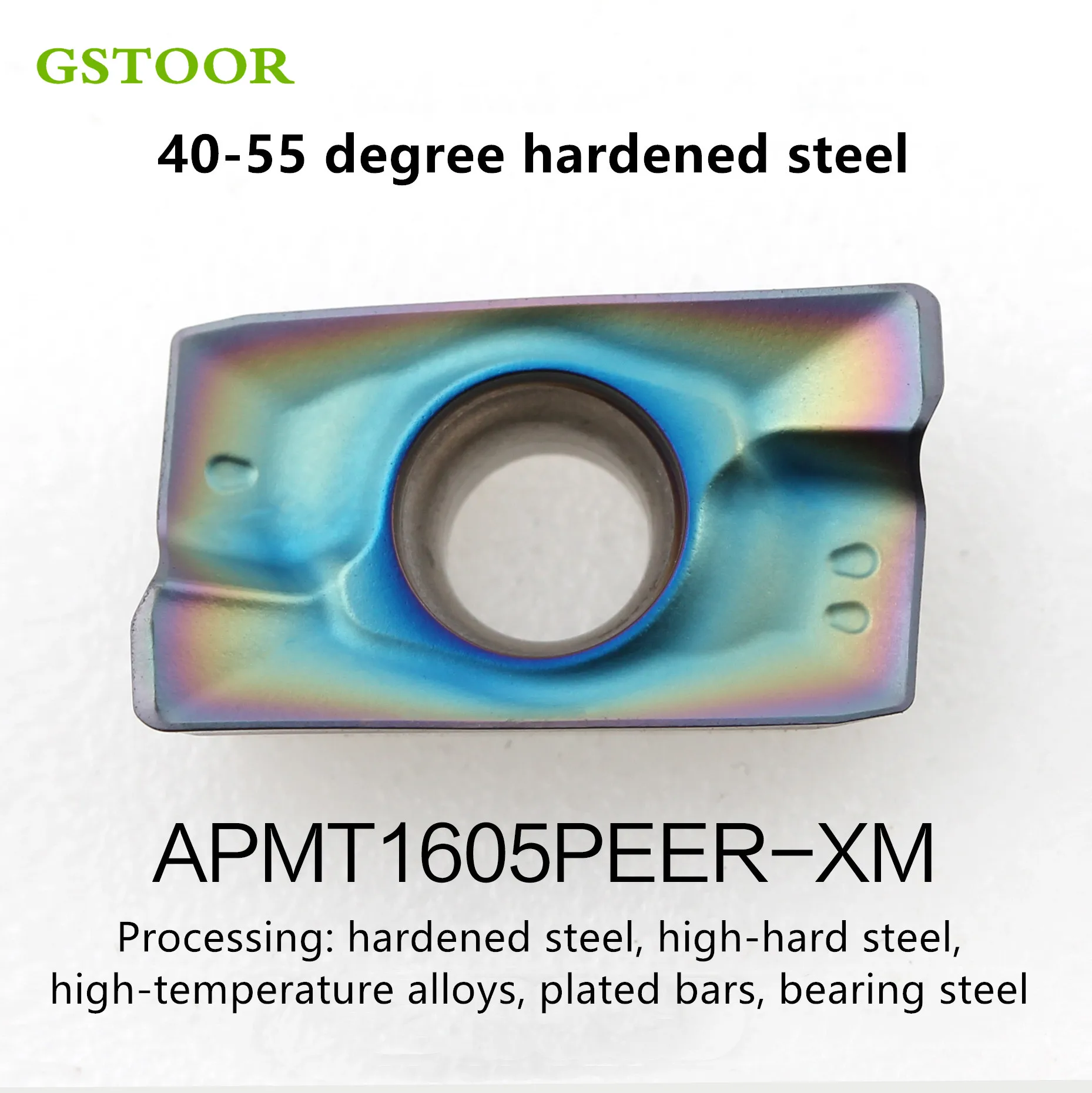 10 шт. токарный инструмент APMT1135PDER-XM H2 APMT1604PDER-H2 XM APMT1605PEER-XM GH55 из закаленной стали для