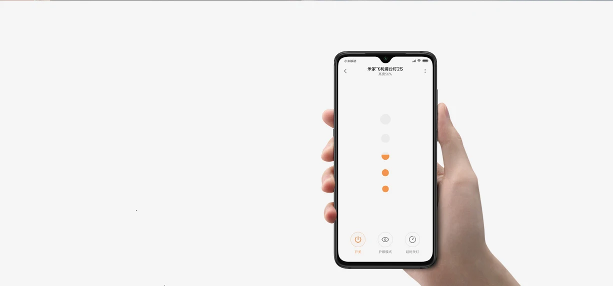 XIAOMI MIJIA Philips настольная лампа 2S светодиодный смарт-настольная лампа изгиб Студенческая лампа офисная настольная светильник для спальни ночной Светильник приложение