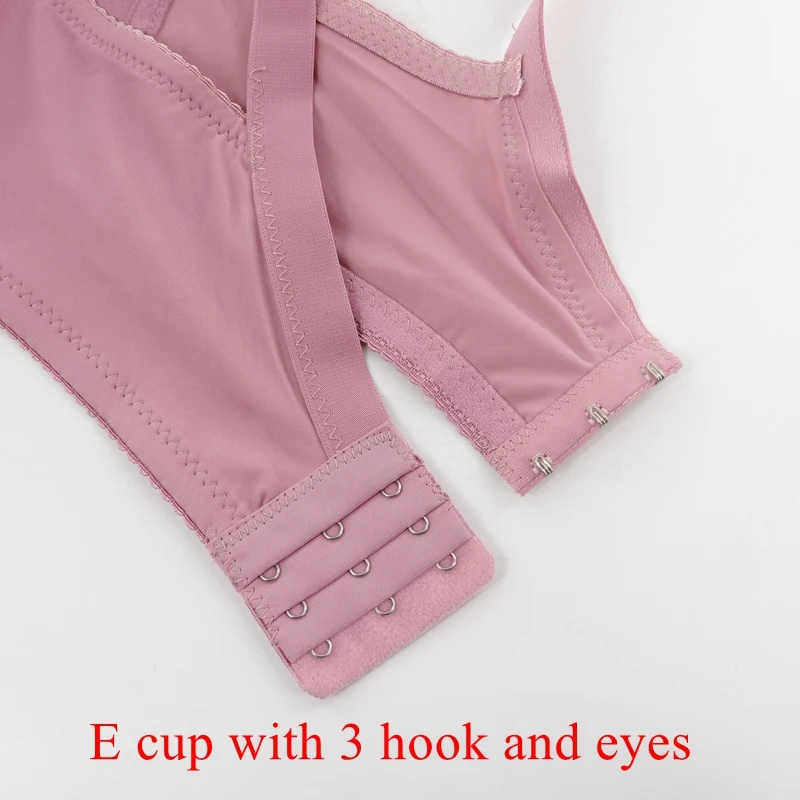 

Beauwear Plus Size 36-48 Big Cup D E Cup Unlined Bra Women Basic Underwear Full Coverage Underwire Supportive Bh