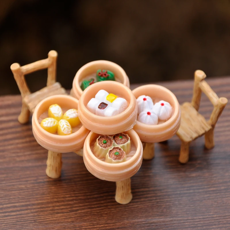 BAIUFOR миниатюрная домашняя мебель стол и стул сказочные садовые миниатюры