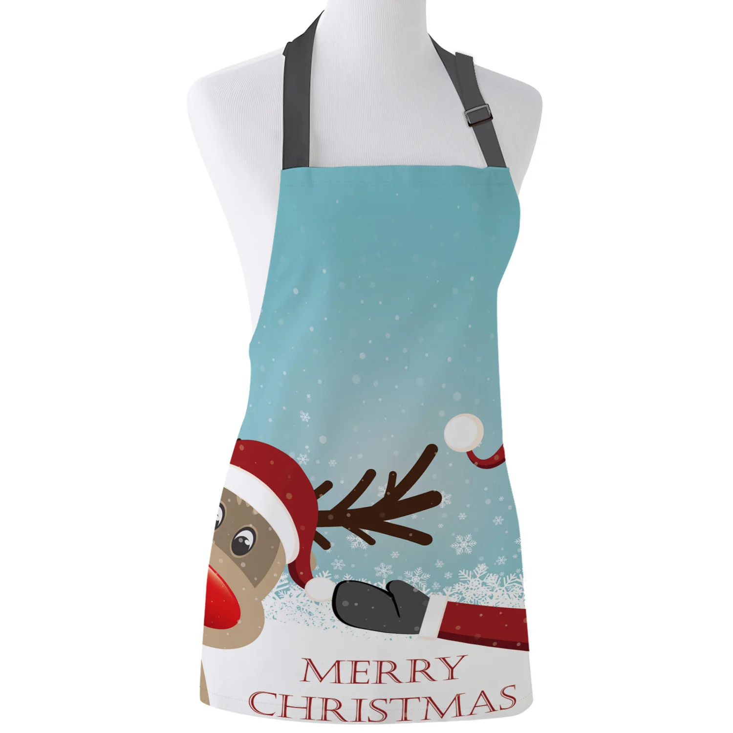 

Модный женский полотняный фартук, веселые искусственные Мультяшные Кухонные фартуки для женщин, домашнее приготовление пищи, нагрудник с п...