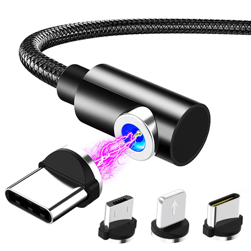 Магнитный кабель Micro USB Type c для iPhone 8 контактный C Samsung мобильный телефон провод