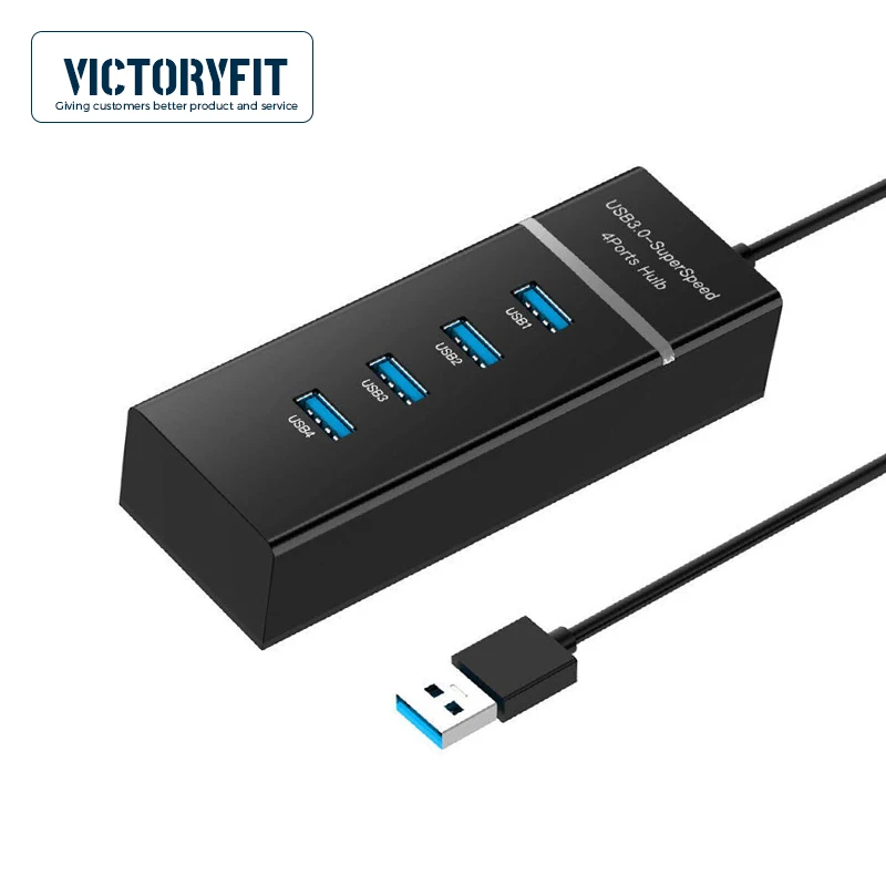 

USB Hub 3 0 Multi USB Port Adaptateur for Macbook Air Computer Accessories 4 Ports 5Gbps High Speed USB Splitter Reamer Adapter