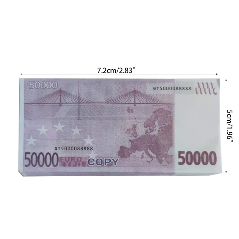 Ncestor Money Joss Paper Hell Bank Notes для похорон фестиваля Цинмин и голодного призраков-Euro | Дом