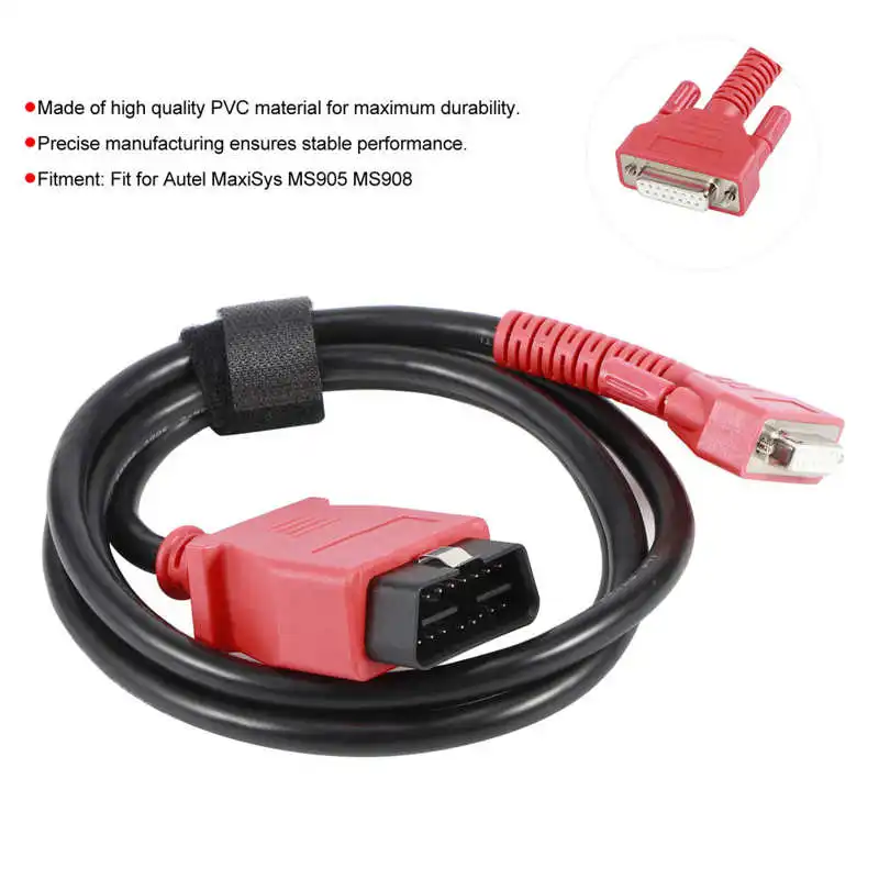 Замена кабеля OBD2 для сканера подходит Autel MaxiSys MS905 MS908 инструмент ремонта