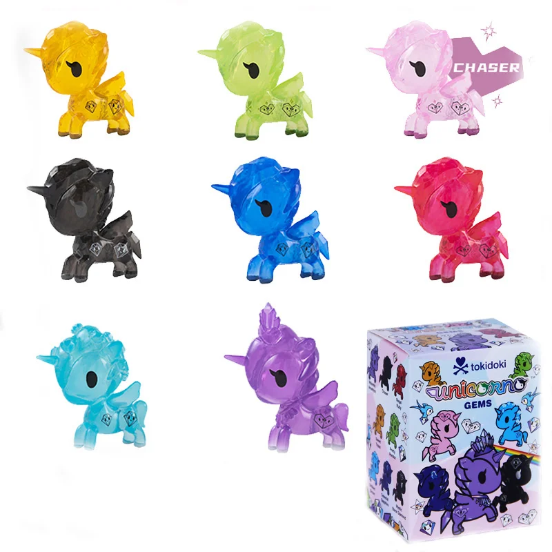 

Unicorn Blind Box Pony Action Figures Car Desktop Ornaments Doll Unisex Model Toys