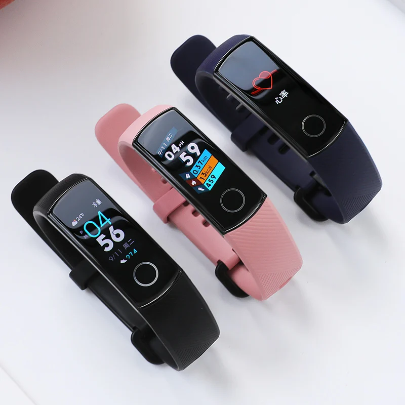 Смарт браслет Huawei Honor Band 4 водонепроницаемый фитнес с пульсометром и мониторингом