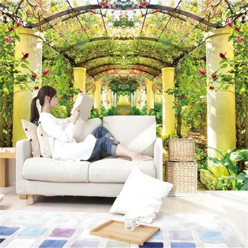 Большие Настенные обои на заказ красивые эдейские высококачественные настенные