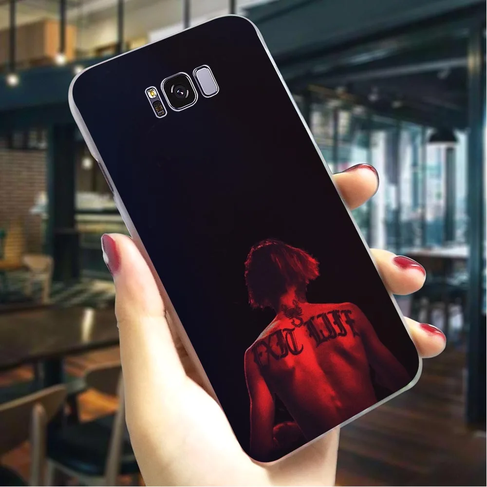 Жесткий чехол для телефона Lil Peep Galaxy A9 A3/A5 A6 A8 Plus/A7 2018 A10 A20 A30 A40 A50 A60 A70 M40 | Мобильные