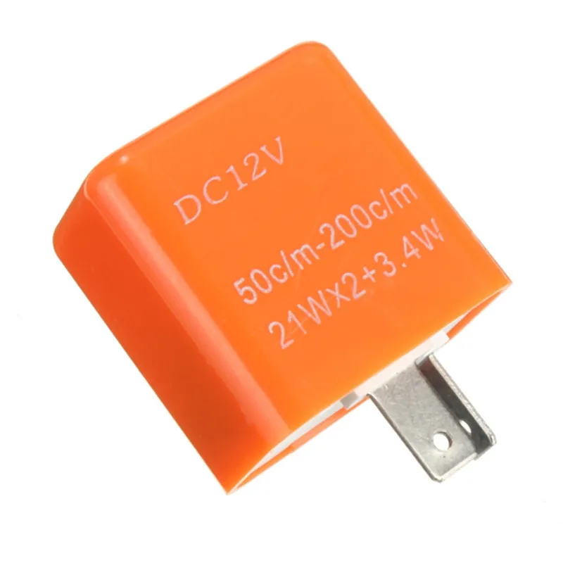 2-контактный Скорость Регулируемый мотоцикл указатель поворота светодиодный