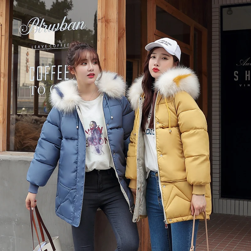 KUYOMENS Ladies Jackets Loose Clothes Women Parka Coats Korean Winter Jacket Women's Parkas Mujer Warm Outwear | Женская одежда
