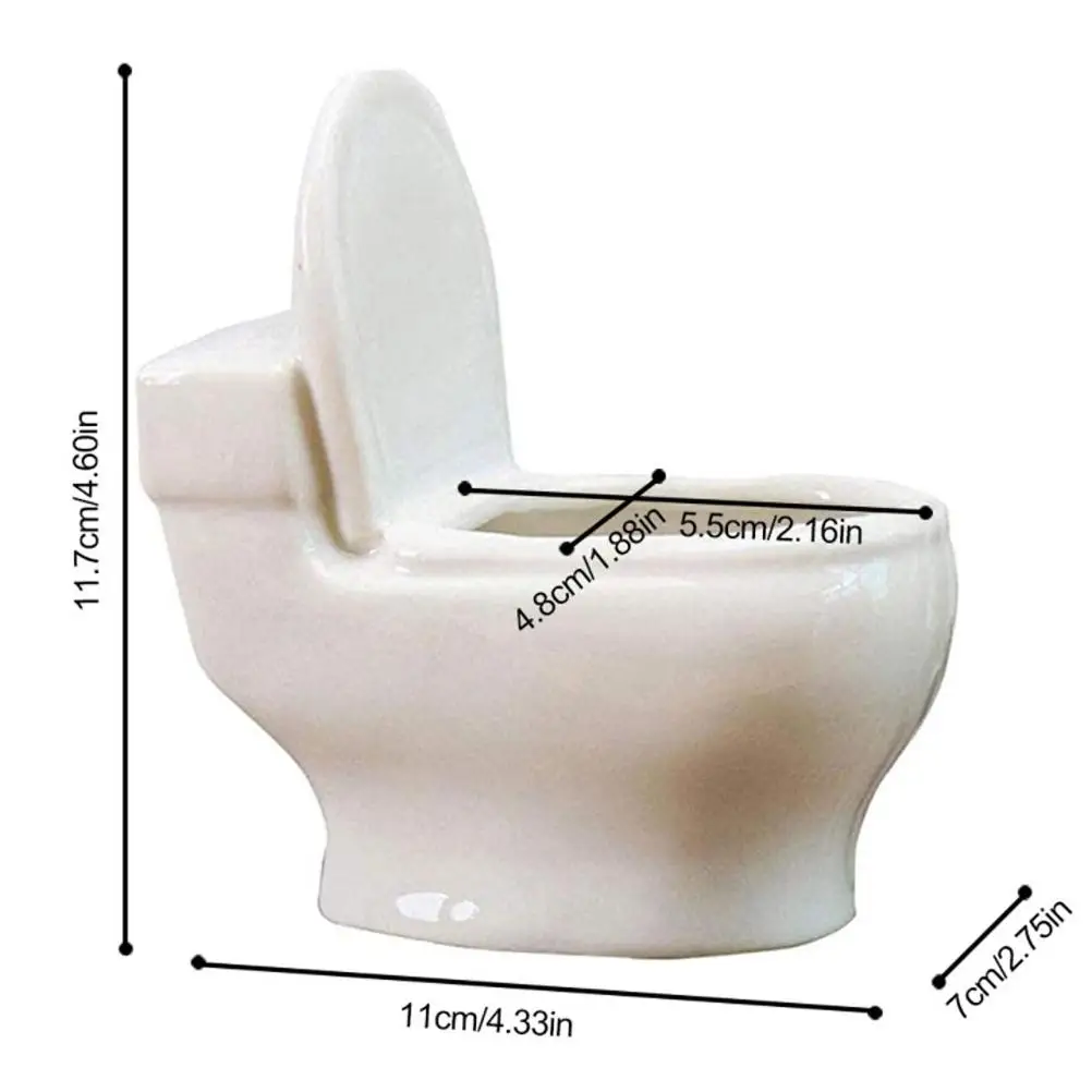 Керамический горшок для растений в туалете цветочный ваза суккулентов