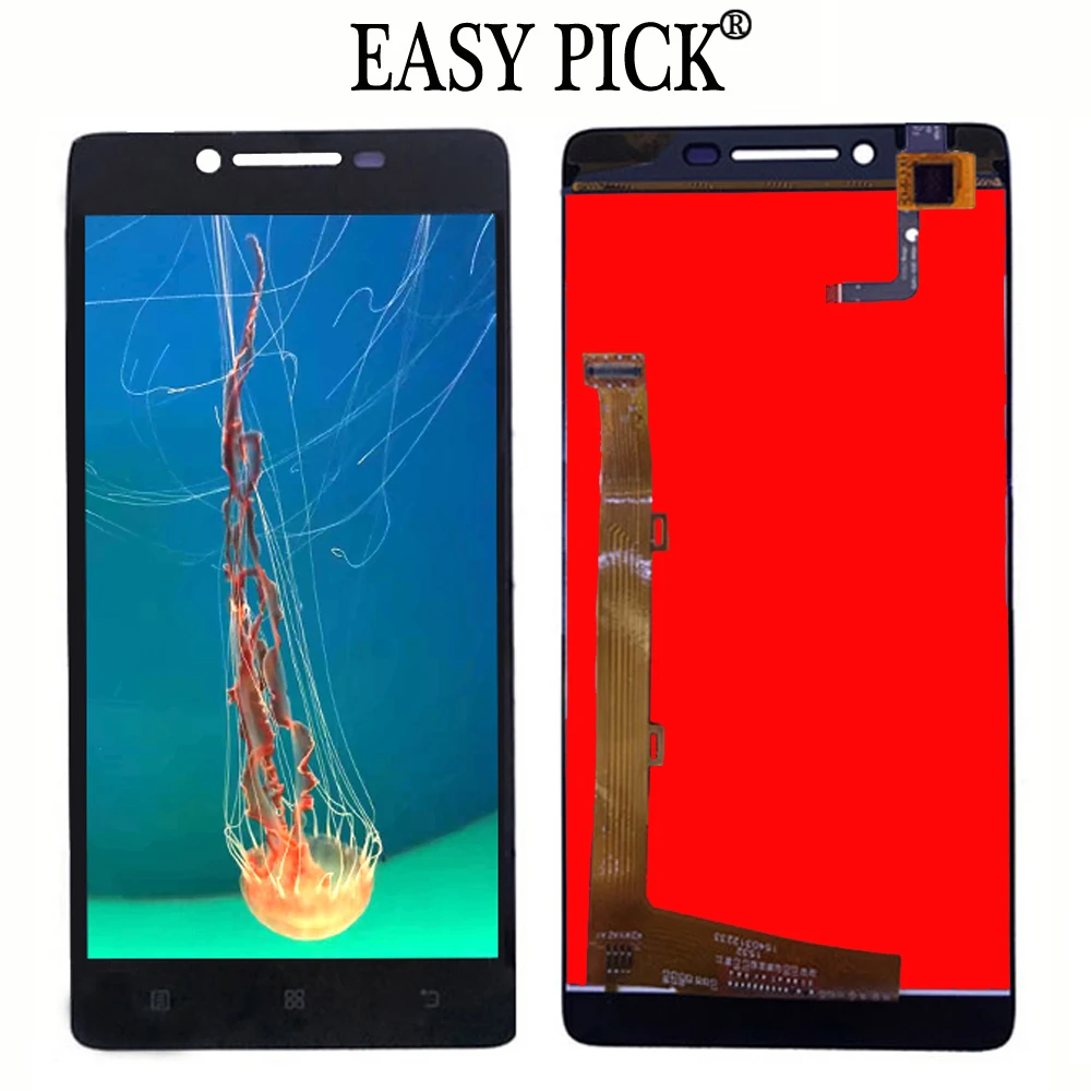 Для lenovo A6000/A6000 Plus K3 K30-T K30-W ЖК-дисплей кодирующий преобразователь сенсорного экрана в сборе для lenovo A6010/A6010 Plus