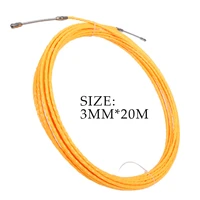 3mm cables yellow puller fish tape reel puller fiberglass metal wall wire conduit for telecom electrical wall wire conduit tools