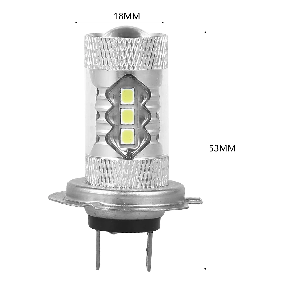 

H7 Led White Headlight Xenon Super Halogen Fog Bulbs Hid Cob 12v 501 Side light 6000K 2PCS H7 + 2PCS T10 Light