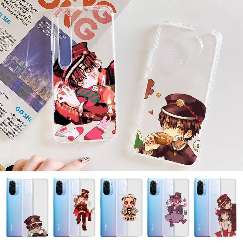 

Jibaku Shounen Hanako Kun Toilet-bound Hanako-Kun Phone Case For Xiaomi 10t pro 11 Note10lite Redmi5plus K20pro 9A Note9ProMax