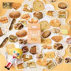 1 @ #1 упаковка милые канцелярские наклейки с изображением короля хлеба, милые наклейки, канцелярские принадлежности, школьные принадлежности