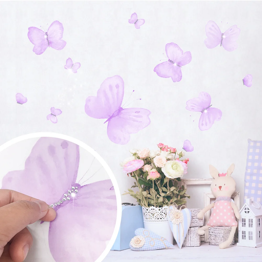 Декоративный стикер для детской комнаты FUNLIFE самоклеящийся украшения стен