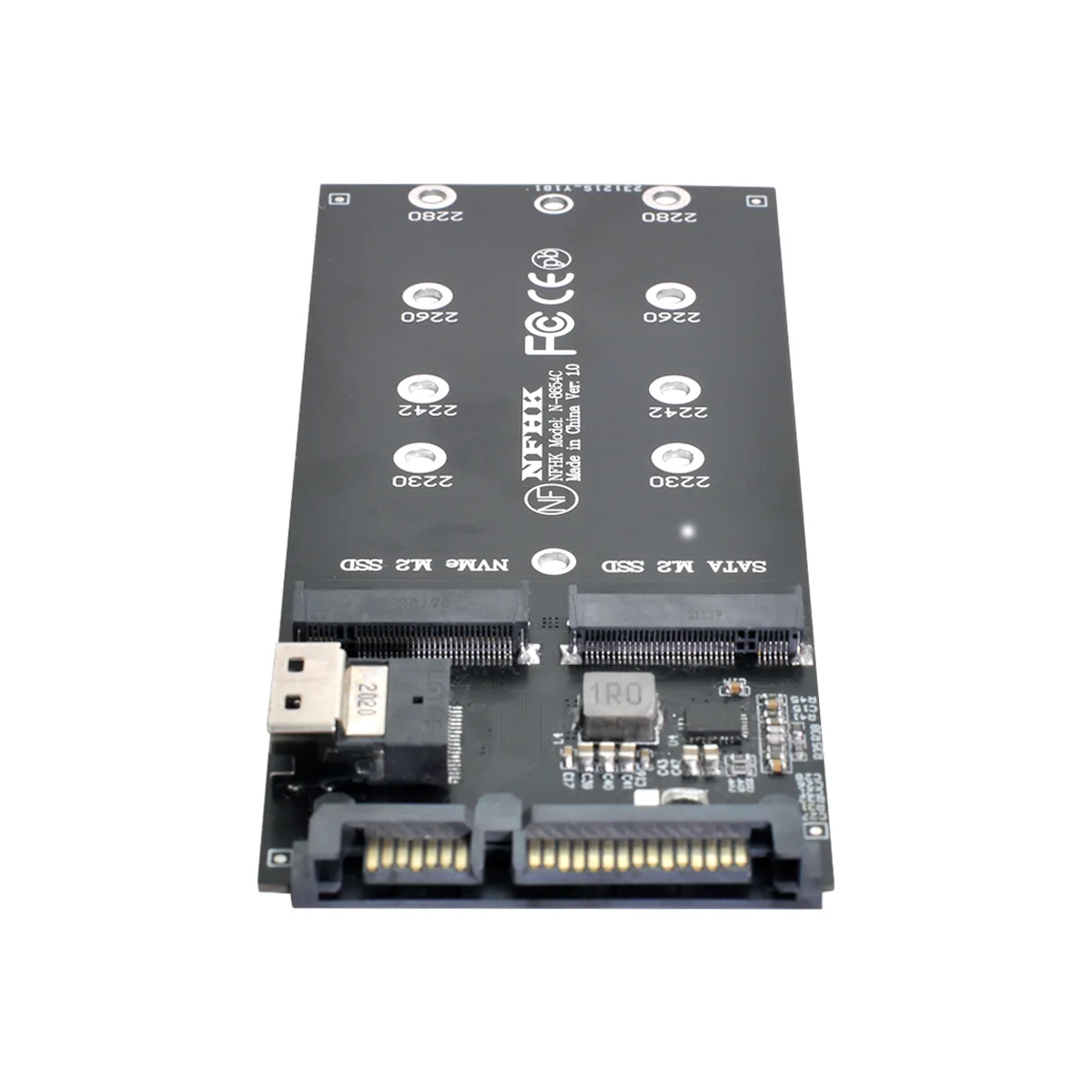 Адаптер ChenYang для материнской платы 22-контактный адаптер SATA M.2 U2 Kit NGFF M-Key to Slimline SAS