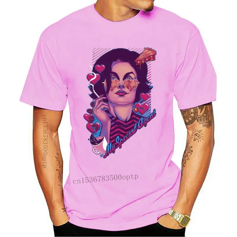 

Design My Special Agent T-shirt Sexy Woman T Shirt Summer Men Tops Graphic Tee Shirts Cotton Tshirt Plus Size Clothing Black