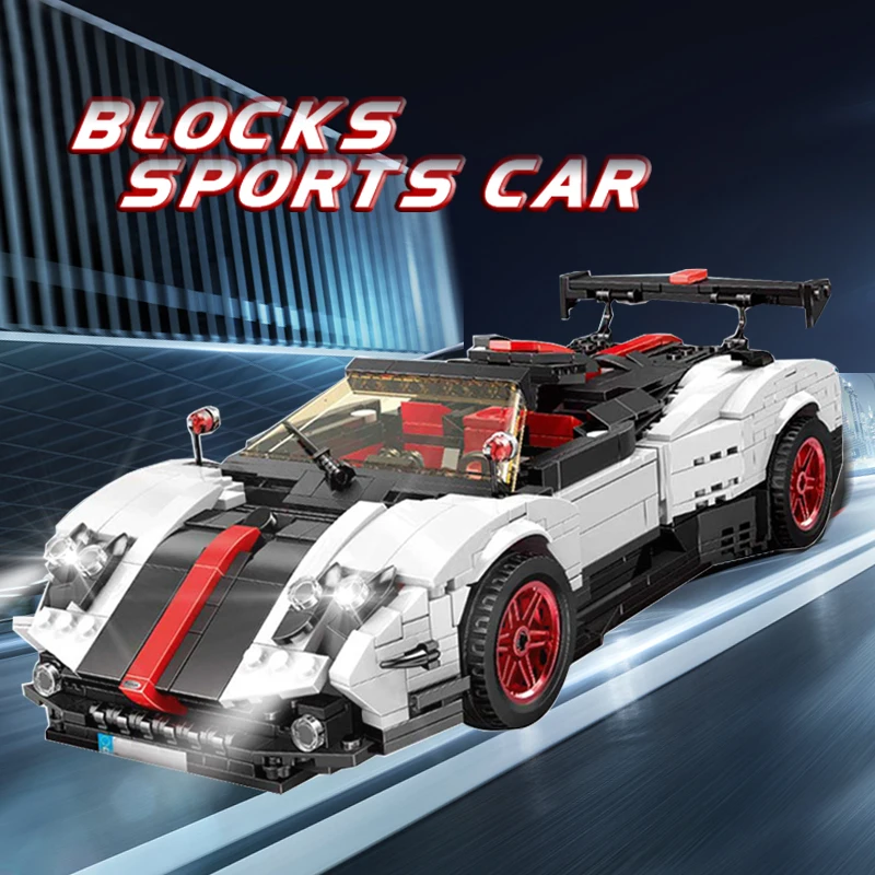Форма King 13105 серия Creative Idea Pagani Zonda Cinque Roadster совместимая Moc 22208 строительные блоки