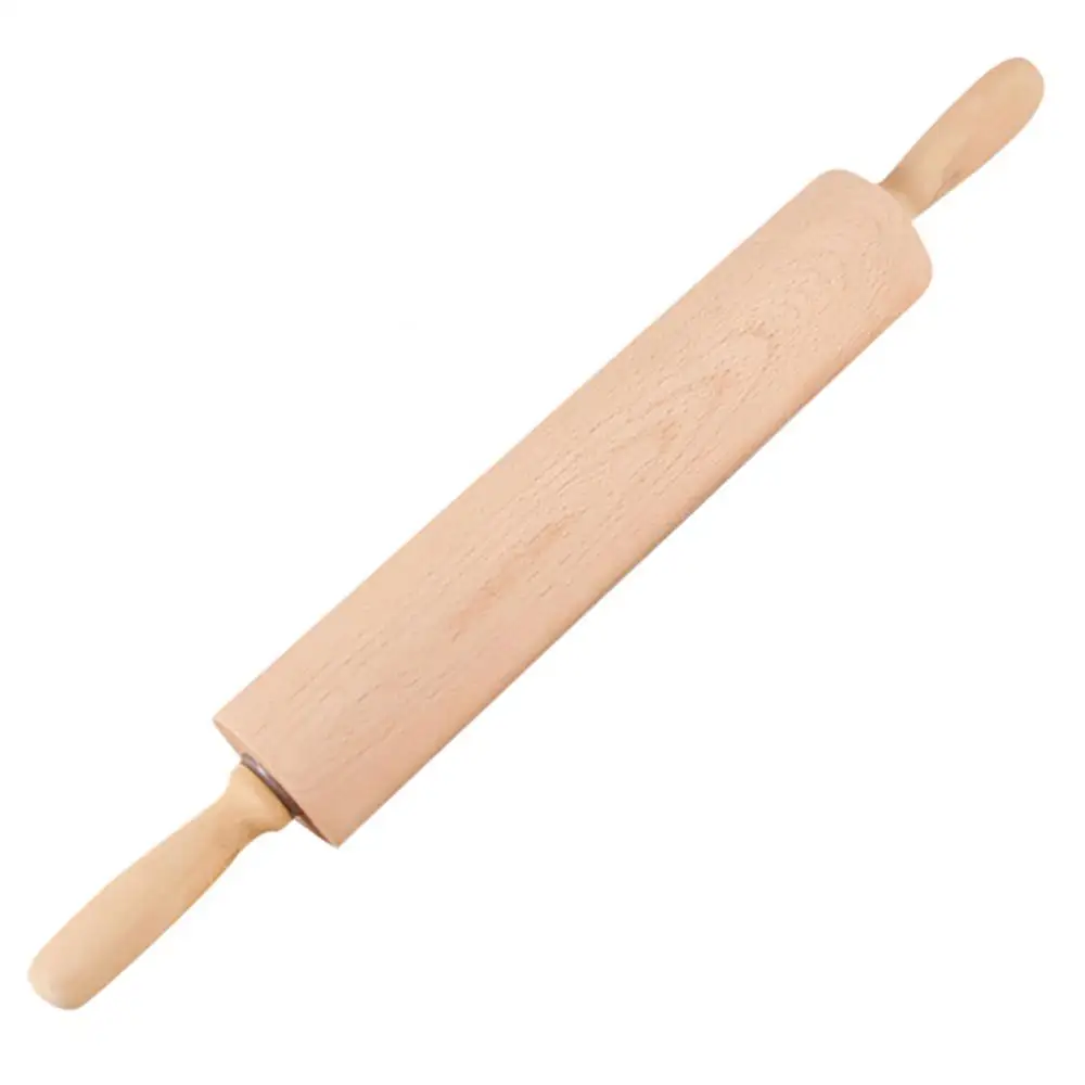 

50% Dropshipping!!Wooden Non-Stick Rolling Pin Pastry Flour Cake Dough Roller Kitchen Baking Tool