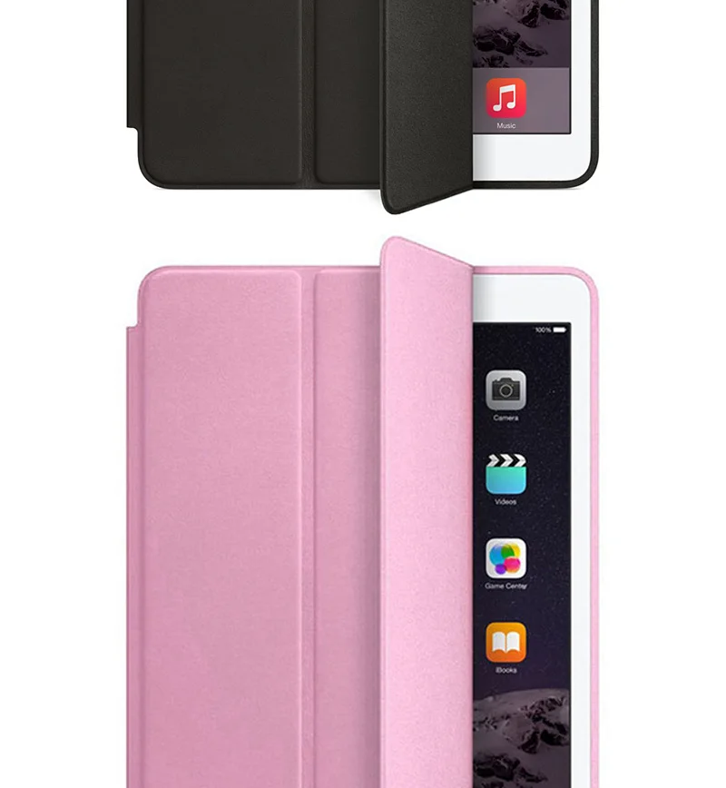 Чехол для iPad mini1/2/3/4 7,9 дюймов полное покрытие 1:1 магнит Smart Auto Sleep чехол с откидной крышкой с функцией подставки A1490 A1489 A1432 оболочки