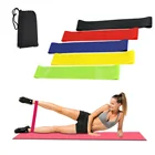 Эспандеры для йоги, 5 цветов, для фитнеса, пилатеса, спортзала, домашних тренировок, резинки для фитнеса, бодибилдинга, кроссфита, тренировочное оборудование