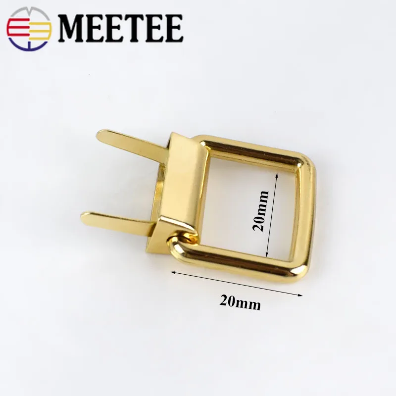 Meetee 4/10pcs 16/20MM Bag Gold O Dring Hang Hooks Clasp Buckle Luggage Chain Hardware Accessories DIY Sewing Decor Crafts AP606 | Дом и сад