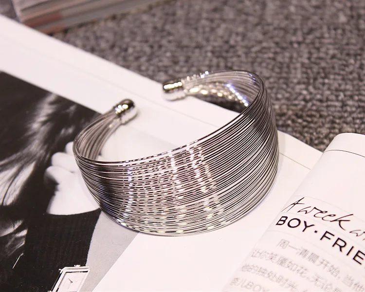 

Catwalks fashion show female titanium steel bangle fashion jewelry rose gold bracelet wristlet jewel lover couple women gifts