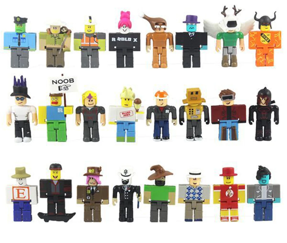 

48 pcs/set Robloxing Adopt Me MeepCity Jailbreak Toys Virtual World Jugetes 7cm Anime Model Figurines Figure Fidget Toys Gift