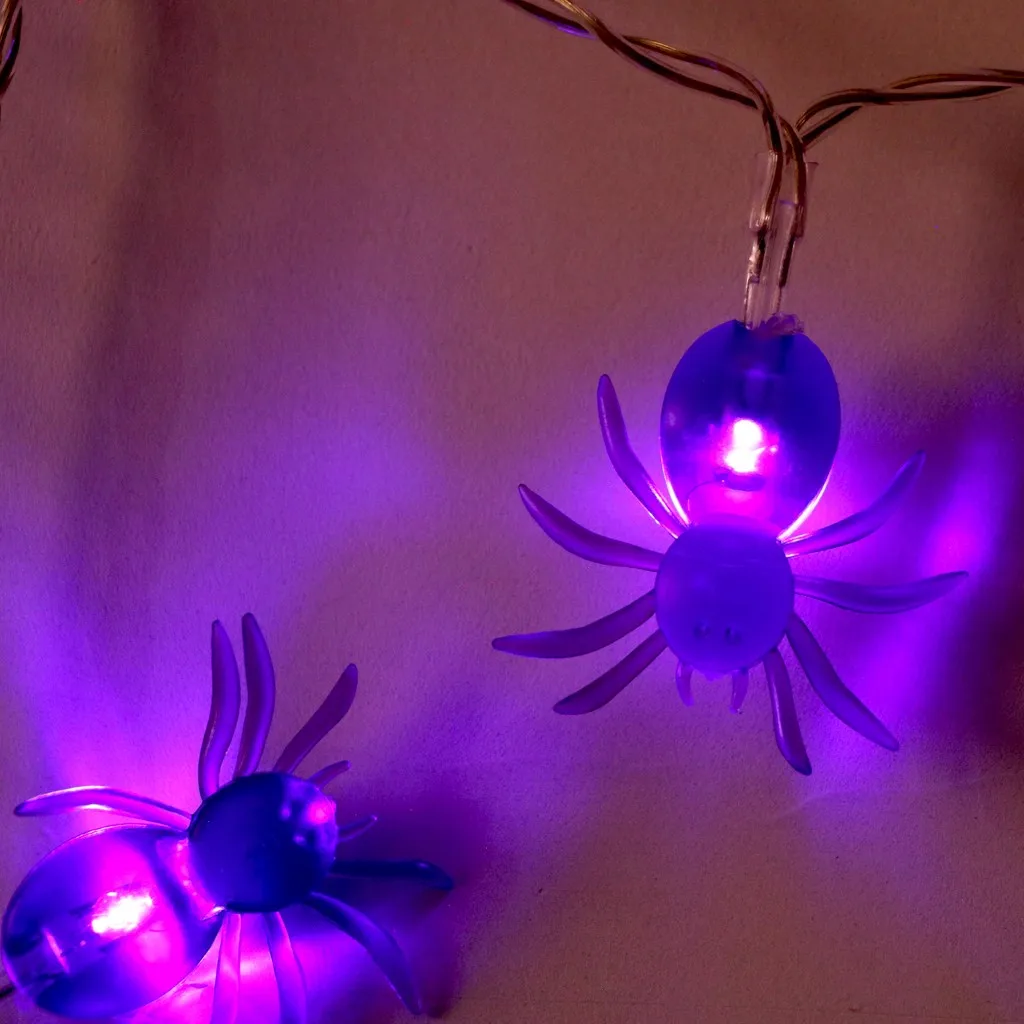 Светодиодный светильник-гирлянда на Хэллоуин декоративный светильник с