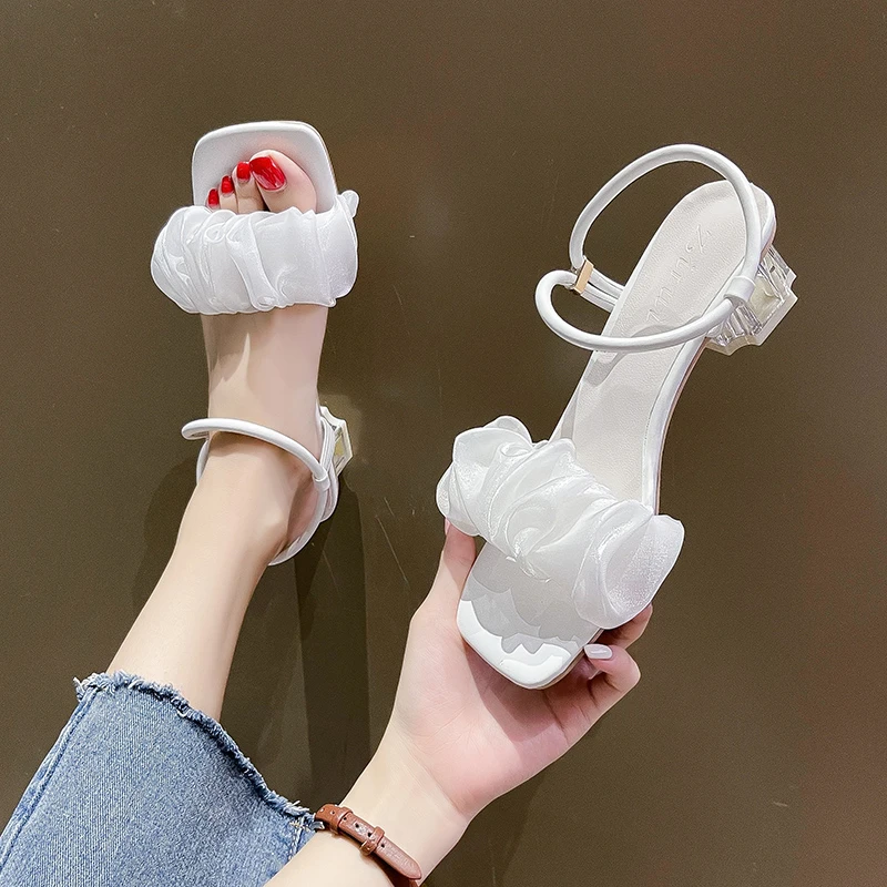 

Женские босоножки, женские нескользящие сапоги все-матч женская обувь на полой подошве; Модные женские сандалии; Босоножки для женщин; Сезо...