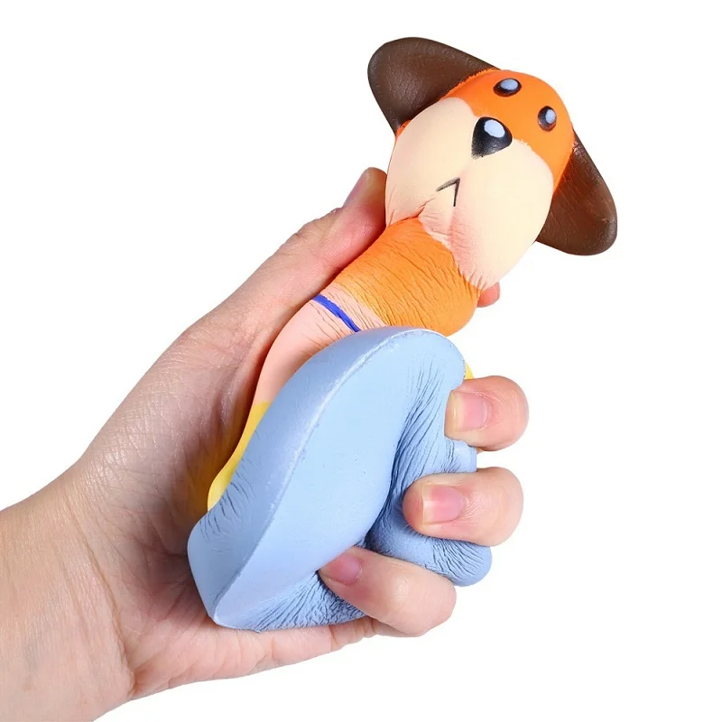 Kawaii perro de dibujos animados Squishy Slow Rising squeak Toys crema perfumada Squishies Fun Kids Relieve juguetes fiesta cumplea&ntilde;os regalo de Navidad-3