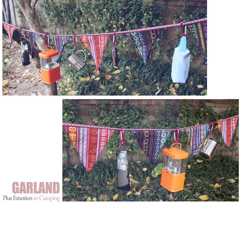 

New-Colorful Pennant Bunting String Banner Flags Outdoor Indoor Flag Decoration for Birthday Party Wedding Tent Camping